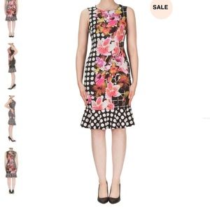 🌱JOSEPH RIBBKOFF Black/Multi Dress 🌱